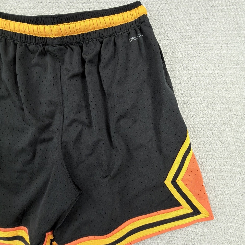 Nike Jordan Dri-Fit Sport Diamond Basketball Shorts Mens XL Black Gym Mesh - Picture 6 of 12